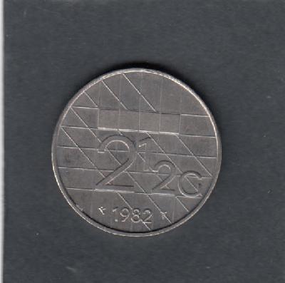 Beschrijving: 2 1/2 Gulden Beatrix